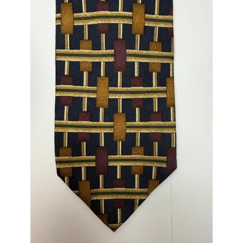 Robert Talbott Silk Tie Lot 4 Hand Sewn Vintage USA Made England Italy
